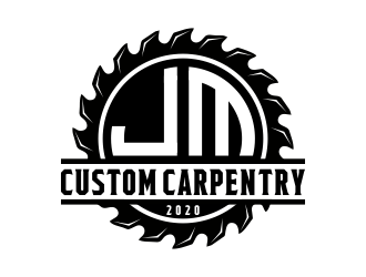 JM Custom Carpentry logo design by jm77788