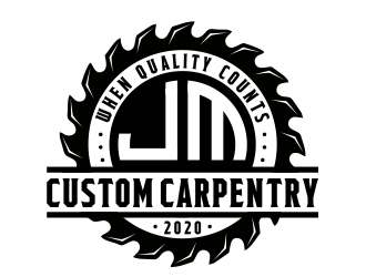 JM Custom Carpentry logo design by jm77788