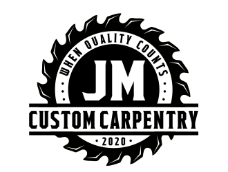 JM Custom Carpentry logo design by jm77788