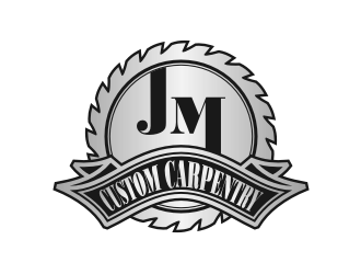 JM Custom Carpentry logo design by Gravity