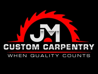JM Custom Carpentry logo design by pambudi