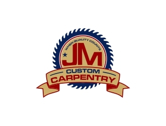 JM Custom Carpentry logo design by lj.creative