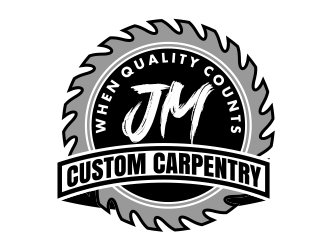 JM Custom Carpentry logo design by cintoko