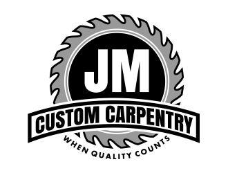 JM Custom Carpentry logo design by cintoko