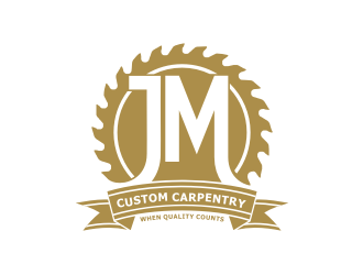 JM Custom Carpentry logo design by dhe27