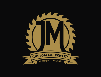 JM Custom Carpentry logo design by dhe27