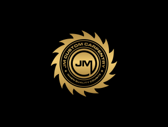 JM Custom Carpentry logo design by Franky.