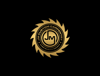 JM Custom Carpentry logo design by Franky.