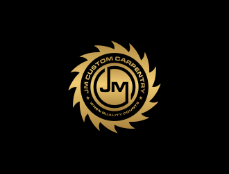 JM Custom Carpentry logo design by Franky.