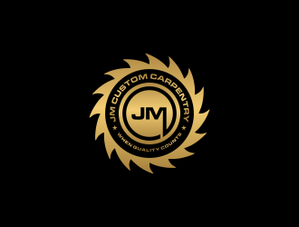 JM Custom Carpentry logo design by Franky.