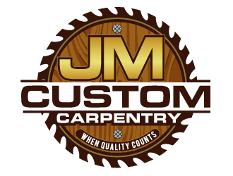JM Custom Carpentry logo design by THOR_