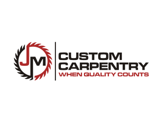 JM Custom Carpentry logo design by rief