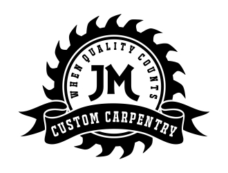 JM Custom Carpentry logo design by excelentlogo