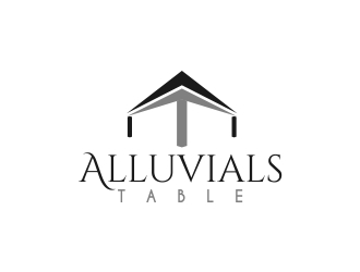 Alluvials Table logo design by MRANTASI
