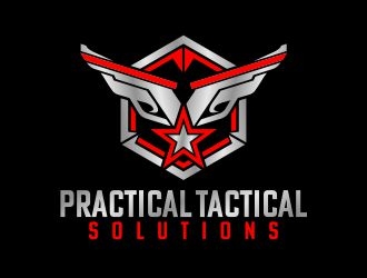 Practical Tactical Solutions  logo design by b3no