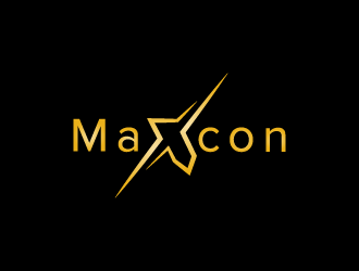 Maxcon logo design by jafar