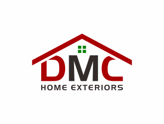 DMC Home Exteriors logo design by checx
