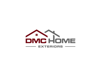 DMC Home Exteriors logo design by haidar