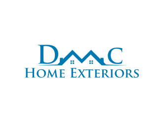 DMC Home Exteriors logo design by logitec