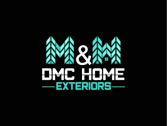 DMC Home Exteriors logo design by drifelm