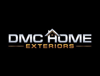 DMC Home Exteriors logo design by uttam