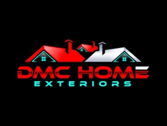 DMC Home Exteriors logo design by uttam