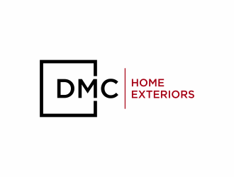 DMC Home Exteriors logo design by scolessi
