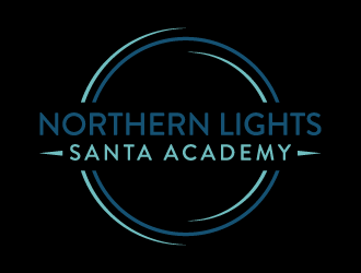 Northern Lights Santa Academy logo design by akilis13