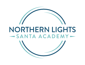 Northern Lights Santa Academy logo design by akilis13