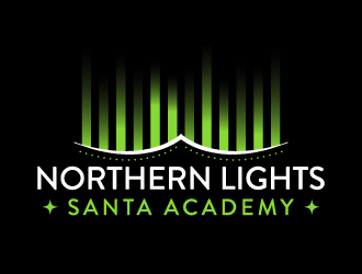 Northern Lights Santa Academy logo design by akilis13