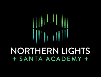 Northern Lights Santa Academy logo design by akilis13