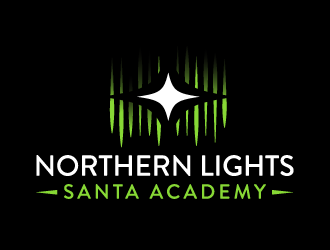 Northern Lights Santa Academy logo design by akilis13