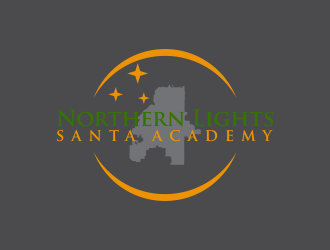 Northern Lights Santa Academy logo design by oke2angconcept