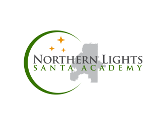 Northern Lights Santa Academy logo design by oke2angconcept