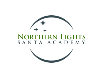 Northern Lights Santa Academy logo design by oke2angconcept
