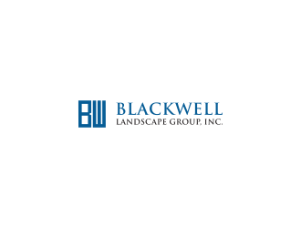 Blackwell Landscape Group, Inc. logo design by haidar