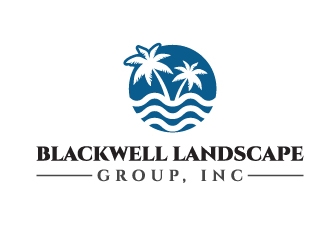 Blackwell Landscape Group, Inc. logo design by aryamaity