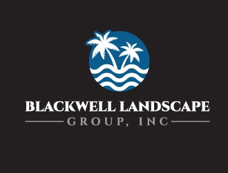 Blackwell Landscape Group, Inc. logo design by aryamaity