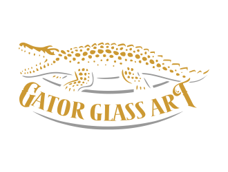 Gator Glass Art logo design by Gwerth