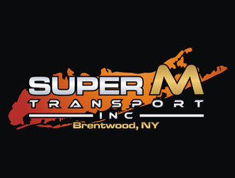 Super M Transport Inc logo design by Rizqy