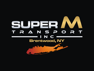 Super M Transport Inc logo design by Rizqy