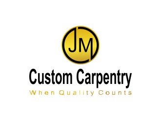 JM Custom Carpentry logo design by alhamdulillah
