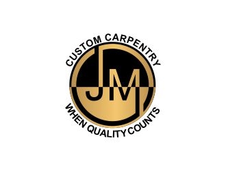 JM Custom Carpentry logo design by alhamdulillah
