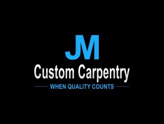 JM Custom Carpentry logo design by alhamdulillah