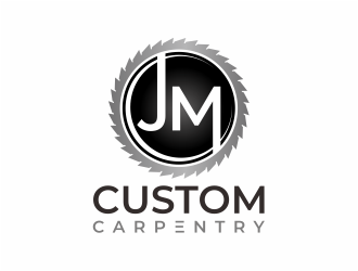 JM Custom Carpentry logo design by mutafailan