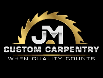 JM Custom Carpentry logo design by pambudi