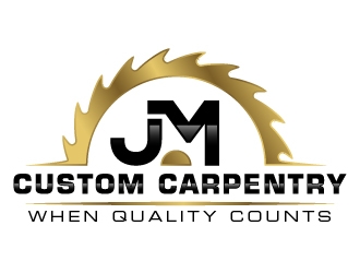 JM Custom Carpentry logo design by pambudi
