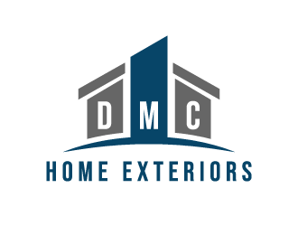 DMC Home Exteriors logo design by akilis13