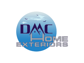 DMC Home Exteriors logo design by nona