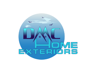 DMC Home Exteriors logo design by nona